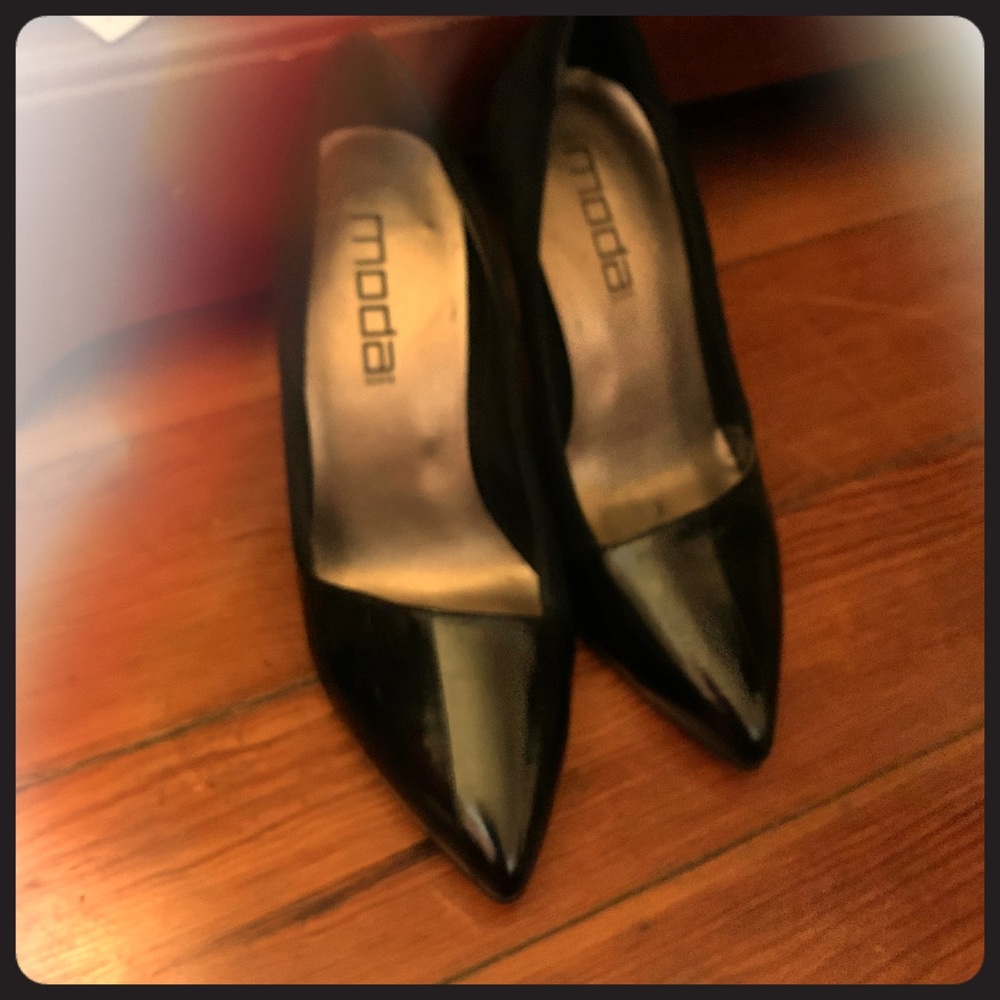Black high heels